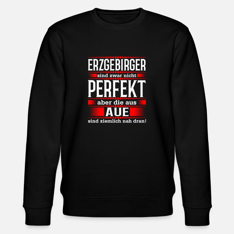 Aue - Stanley/Stella Unisex Bio-Sweatshirt CHANGER  - Schwarz