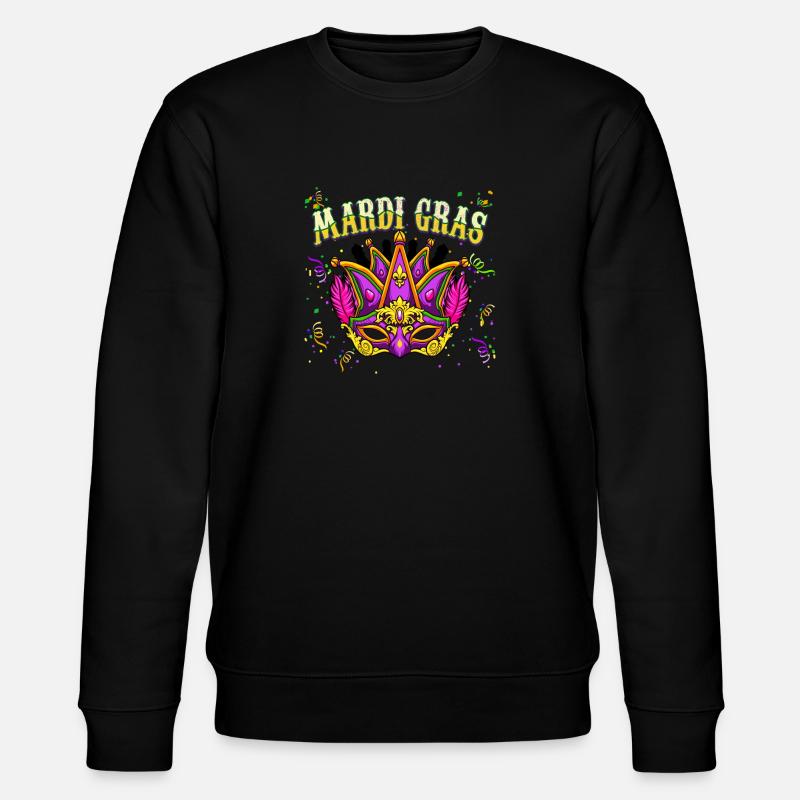 Carnaval Cool Mardi Gras - Sweat bio CHANGER Stanley/Stella Unisexe - noir