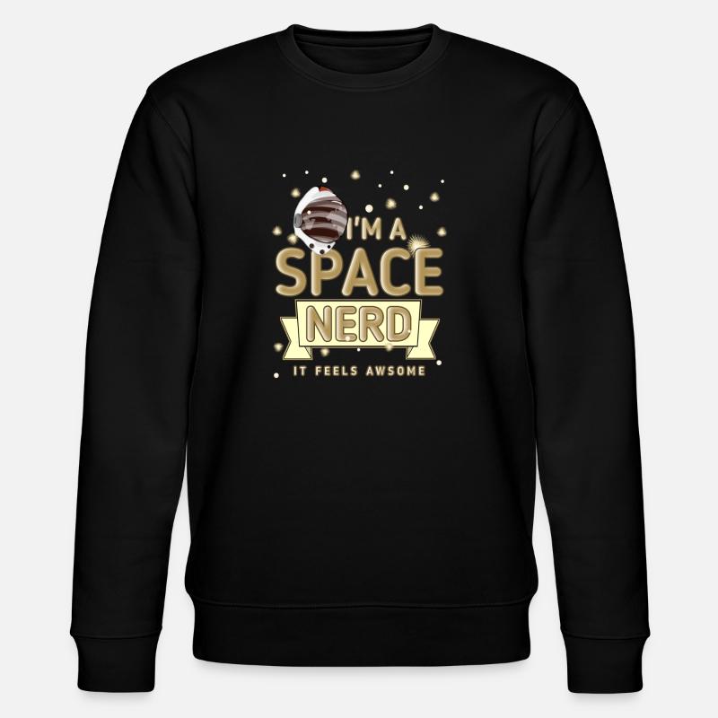 Espace - Nerd - Sweat bio CHANGER Stanley/Stella Unisexe - noir
