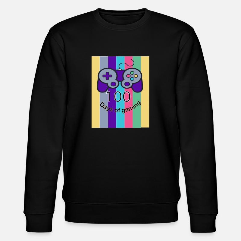 100 jours de jeu - Sweat bio CHANGER Stanley/Stella Unisexe - noir