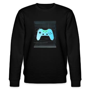 Digital Controller - Stanley/Stella CHANGER Unisex Organic Sweatshirt - black - Front - Nik (191cm) & Marisol (170cm)