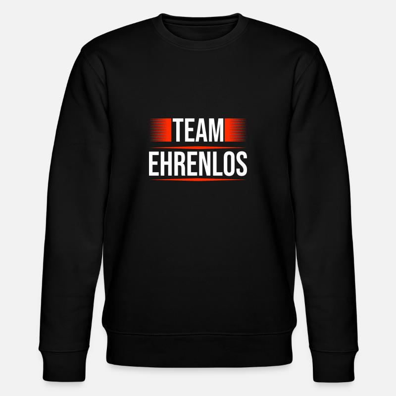 Team Ehrenlos - Stanley/Stella Unisex Bio-Sweatshirt CHANGER - Schwarz