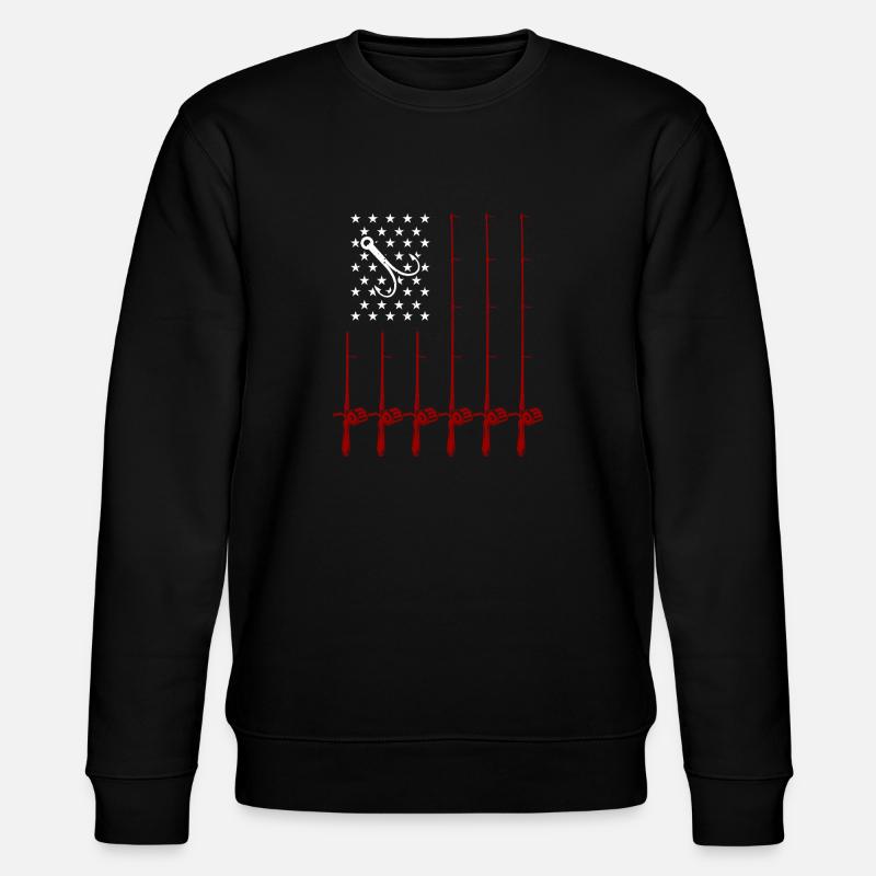 Conception de pêche amusante - Sweat bio CHANGER Stanley/Stella Unisexe - noir