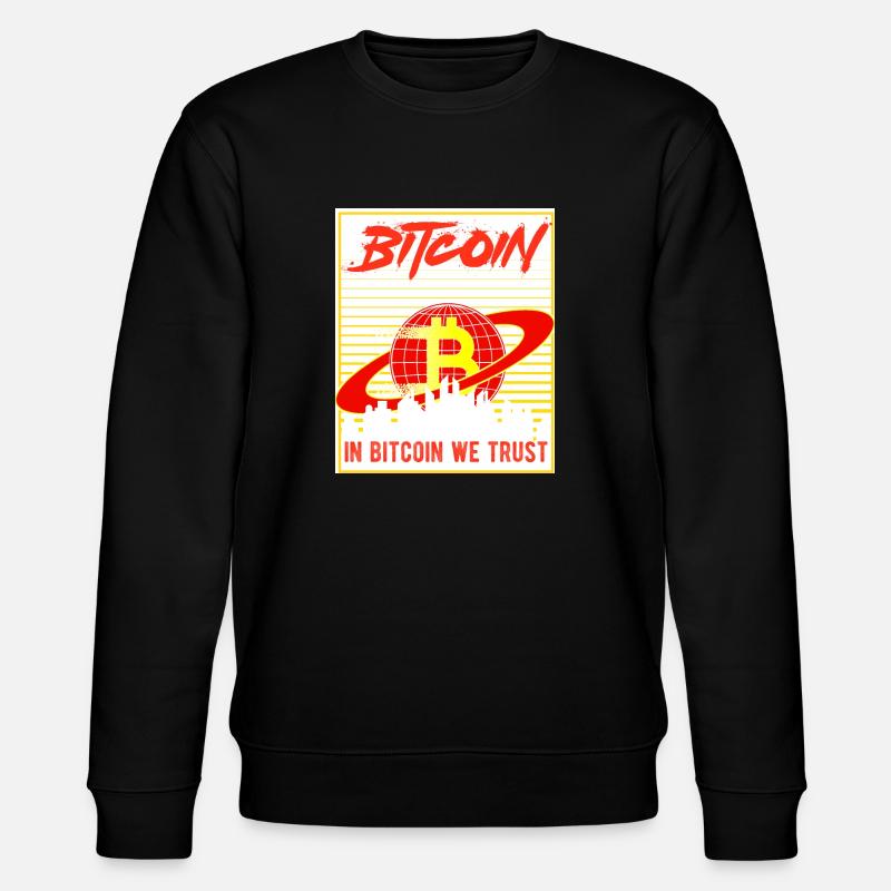 In Bitcoin we trust - Sweat bio CHANGER Stanley/Stella Unisexe - noir