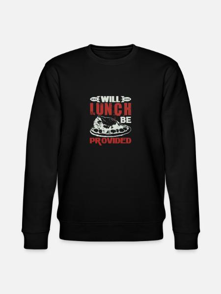 WILL LUNCH BE PROVIDED - Stanley/Stella CHANGER Unisex Organic Sweatshirt - black