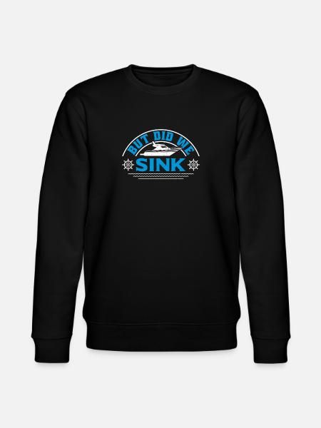 But have we sunk? - Stanley/Stella CHANGER Unisex Organic Sweatshirt - black