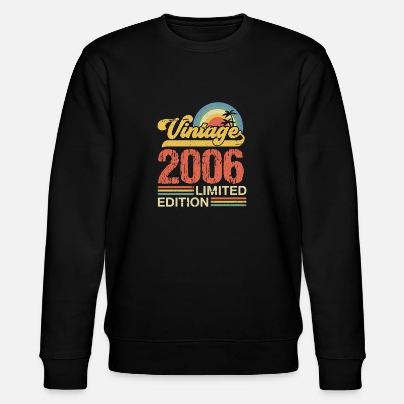 2006 - Stanley/Stella Unisex Bio-Sweatshirt CHANGER  - Schwarz