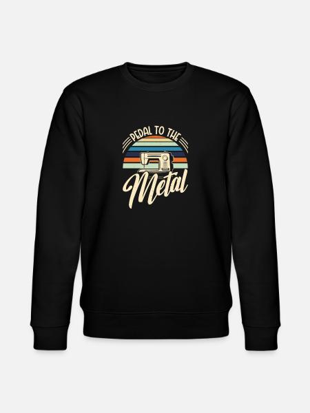 Pedal to the Matal - Stanley/Stella CHANGER Unisex Organic Sweatshirt - black