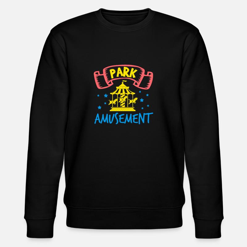 PARKVERGNÜGEN - Stanley/Stella Unisex Bio-Sweatshirt CHANGER  - Schwarz