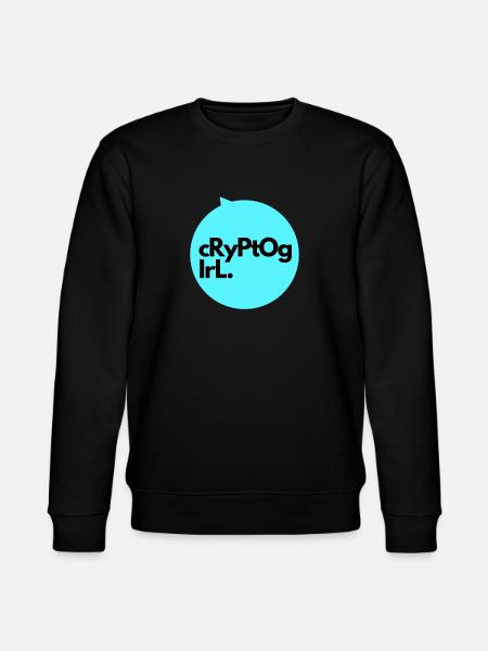 Cryptogirl - Stanley/Stella Unisex Bio-Sweatshirt CHANGER - Schwarz
