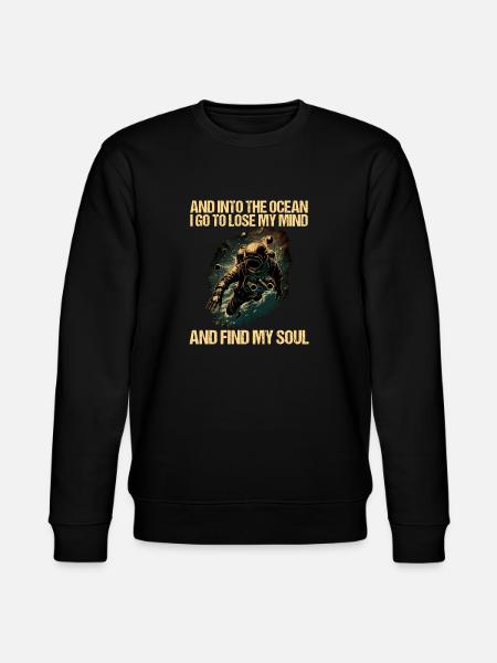 Diving Diver Diver - Stanley/Stella CHANGER Unisex Organic Sweatshirt - black