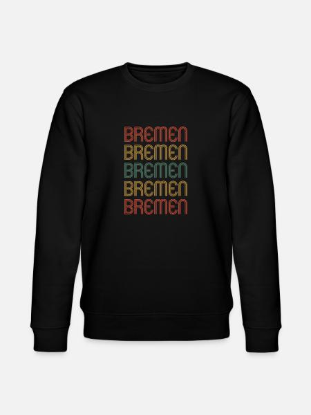 Bremerin Bremer Bremen - Stanley/Stella Unisex Bio-Sweatshirt CHANGER - Schwarz