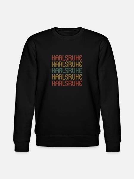 Karlsruherin Karlsruher Karlsruhe - Stanley/Stella CHANGER Unisex Organic Sweatshirt - black