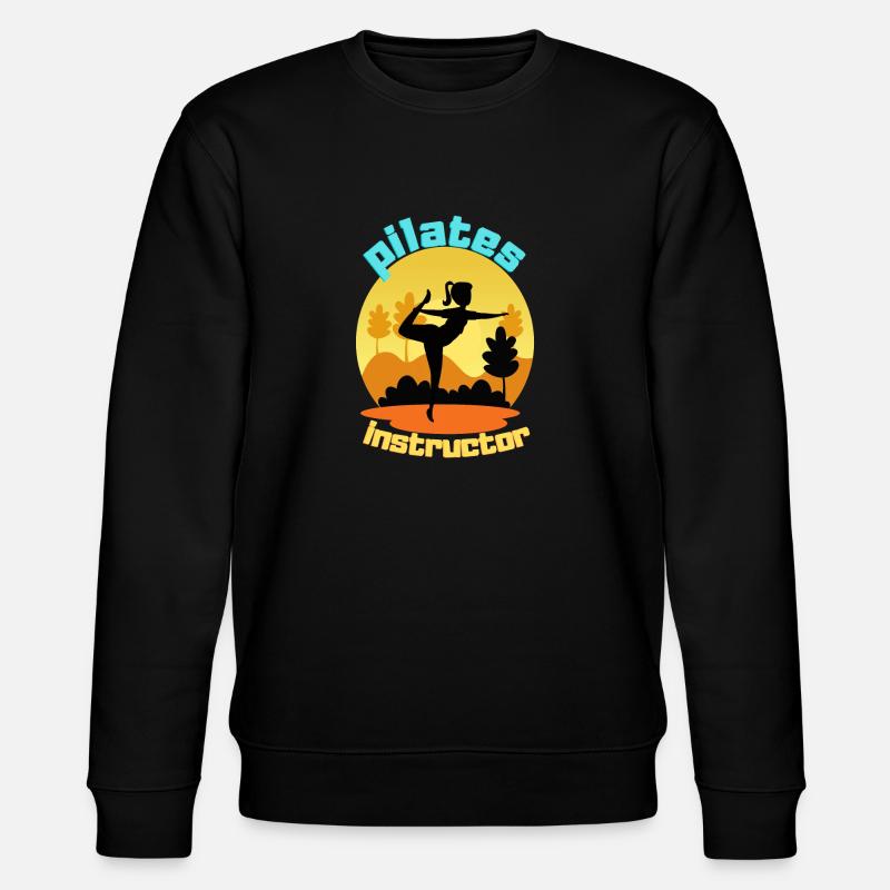 Instructeur de Pilates - Sweat bio CHANGER Stanley/Stella Unisexe - noir