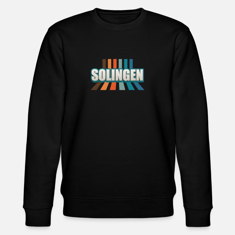 Solingerin Solinger Solingen - Stanley/Stella Unisex Bio-Sweatshirt CHANGER  - Schwarz