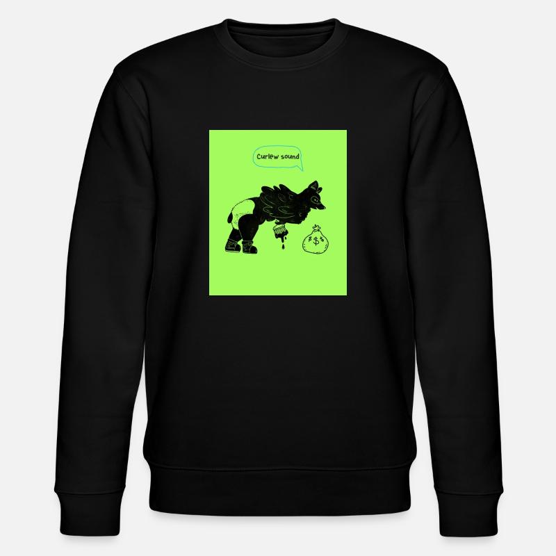 SON DU COURLIS - Sweat bio CHANGER Stanley/Stella Unisexe - noir