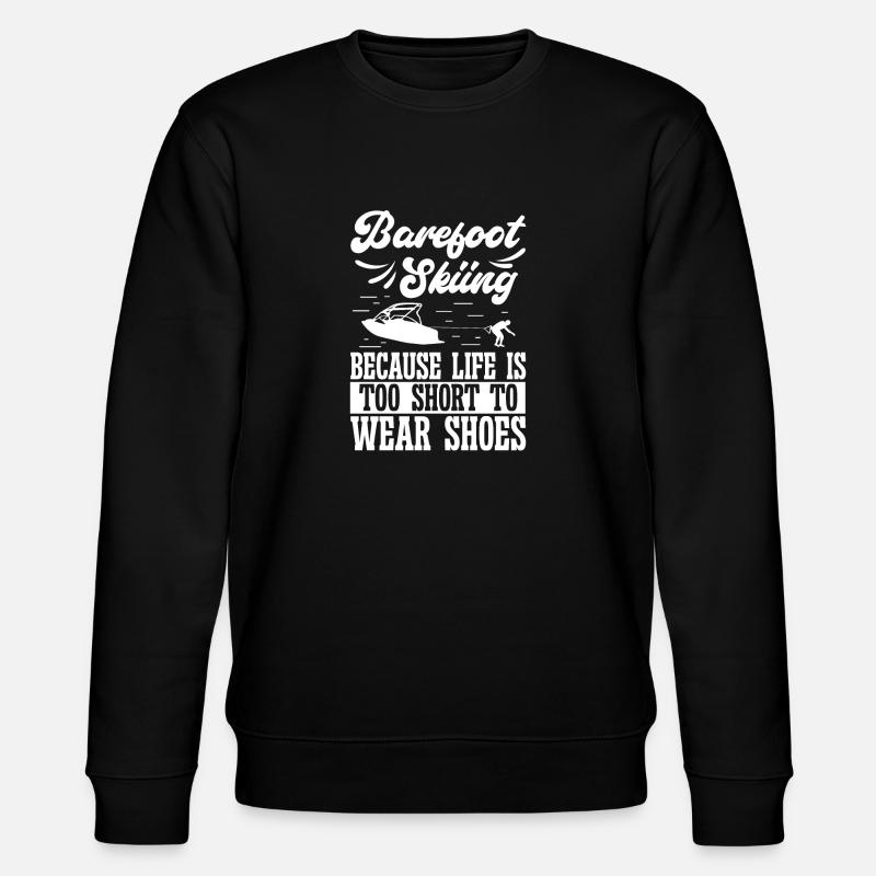 Ski pieds nus - Sweat bio CHANGER Stanley/Stella Unisexe - noir