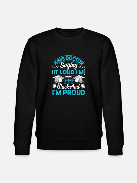 Doctorate Degree great - Stanley/Stella CHANGER Unisex Organic Sweatshirt - black