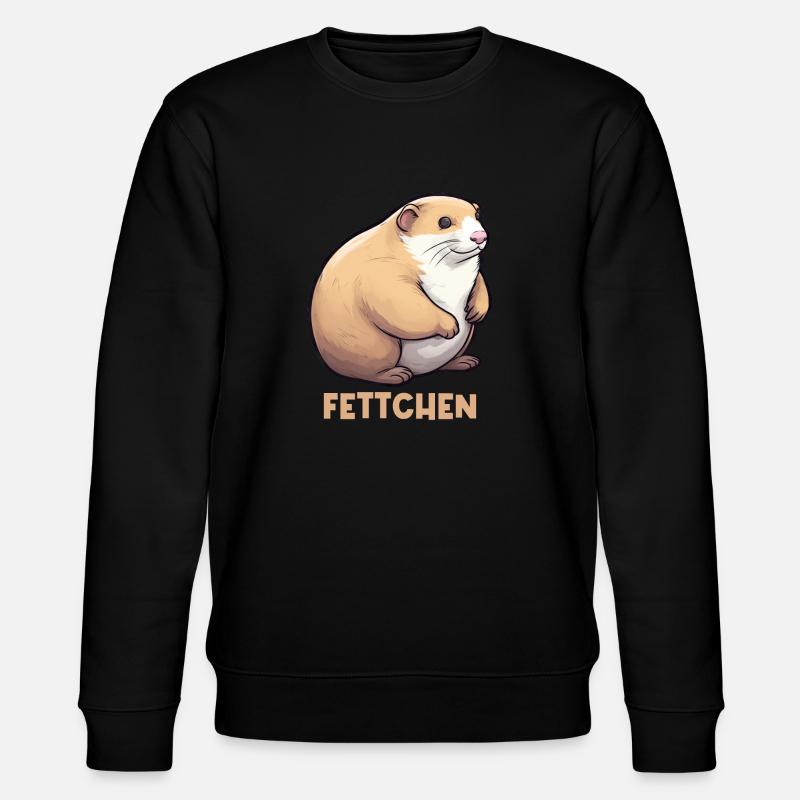 Fettchen Frettchen - Stanley/Stella Unisex Bio-Sweatshirt CHANGER  - Schwarz