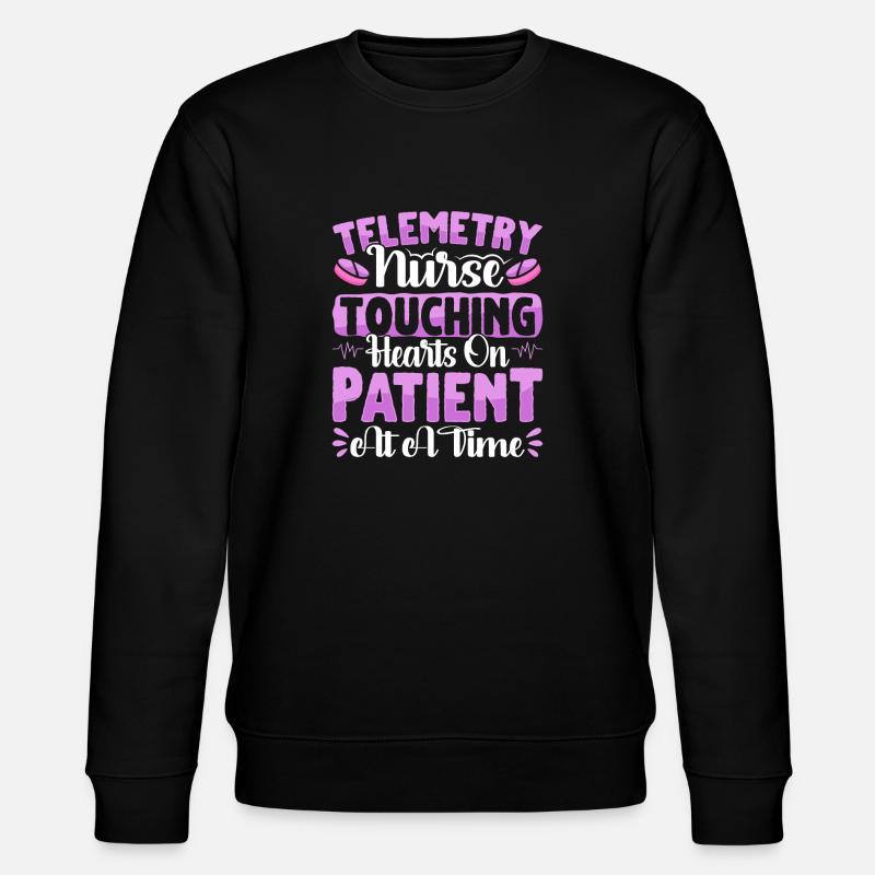 Conception d’infirmière auxiliaire - Sweat bio CHANGER Stanley/Stella Unisexe - noir