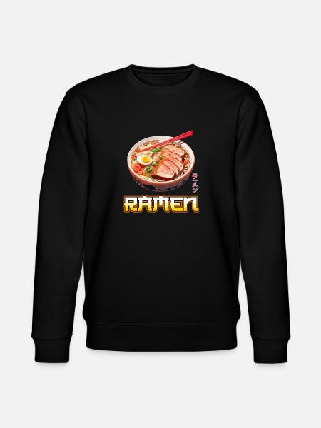 Anime Ramen Nudeln - Stanley/Stella Unisex Bio-Sweatshirt CHANGER  - Schwarz