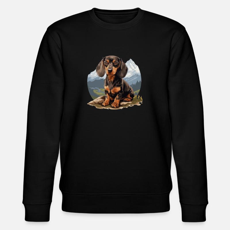 Alpine Badger Hound - Sweat bio CHANGER Stanley/Stella Unisexe - noir