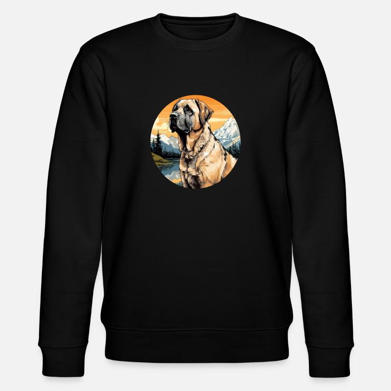 Hund Kangal - Stanley/Stella økologisk unisex-sweatshirt CHANGER  - sort
