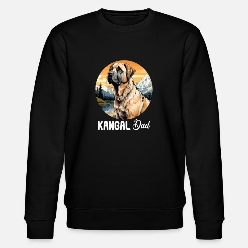 Hund Kangal - Stanley/Stella Unisex Bio-Sweatshirt CHANGER  - Schwarz