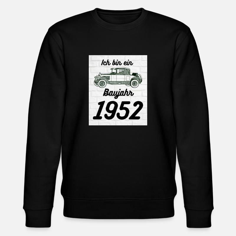 Oldtimer 1952 - Stanley/Stella Unisex Bio-Sweatshirt CHANGER  - Schwarz