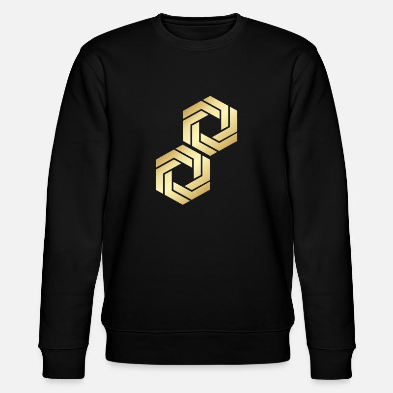 HEXAGONE - Sweat bio CHANGER Stanley/Stella Unisexe - noir