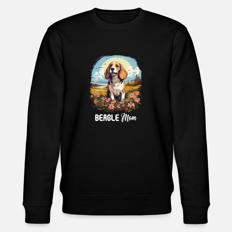 Chien Beagle - Sweat bio CHANGER Stanley/Stella Unisexe - noir