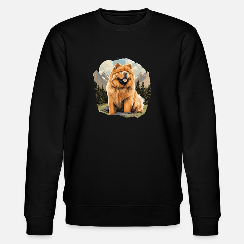 Chow Chow pour chien - Sweat bio CHANGER Stanley/Stella Unisexe - noir