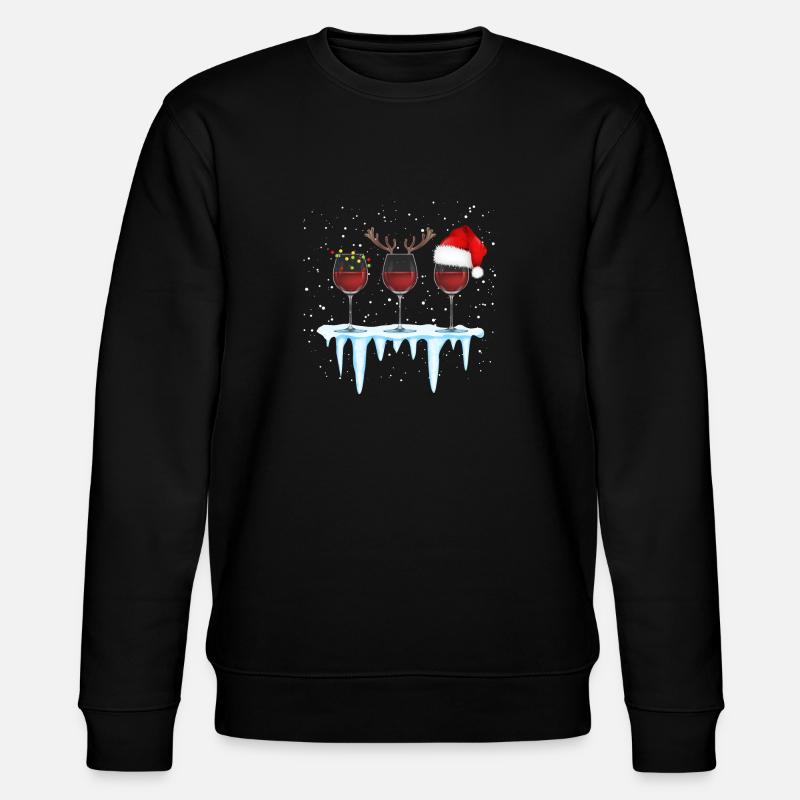 Vin chaud de Noël - Sweat bio CHANGER Stanley/Stella Unisexe - noir