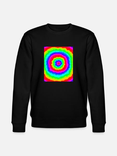 Flower Power - Stanley/Stella Unisex Bio-Sweatshirt CHANGER  - Schwarz