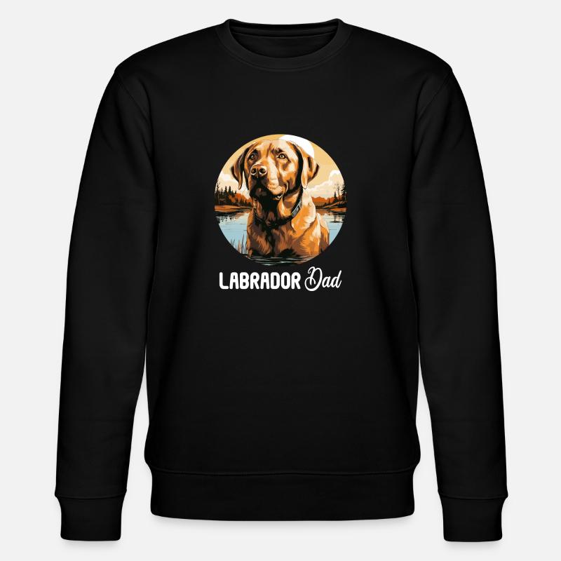 Labrador - Sweat bio CHANGER Stanley/Stella Unisexe - noir