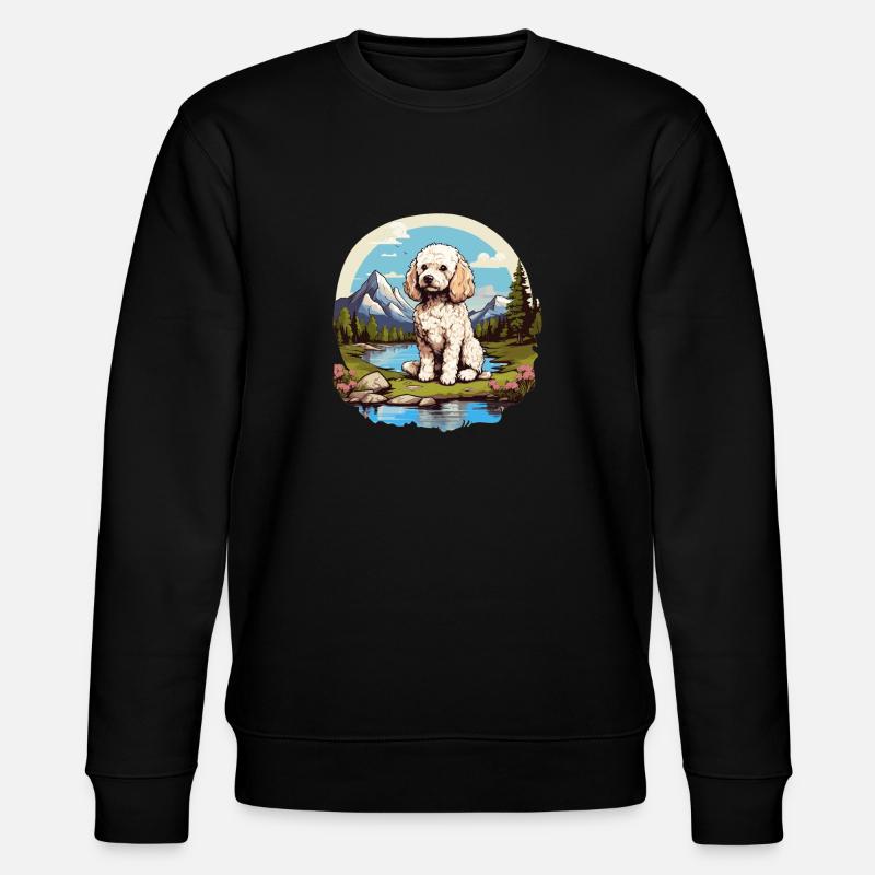 Caniche - Sweat bio CHANGER Stanley/Stella Unisexe - noir