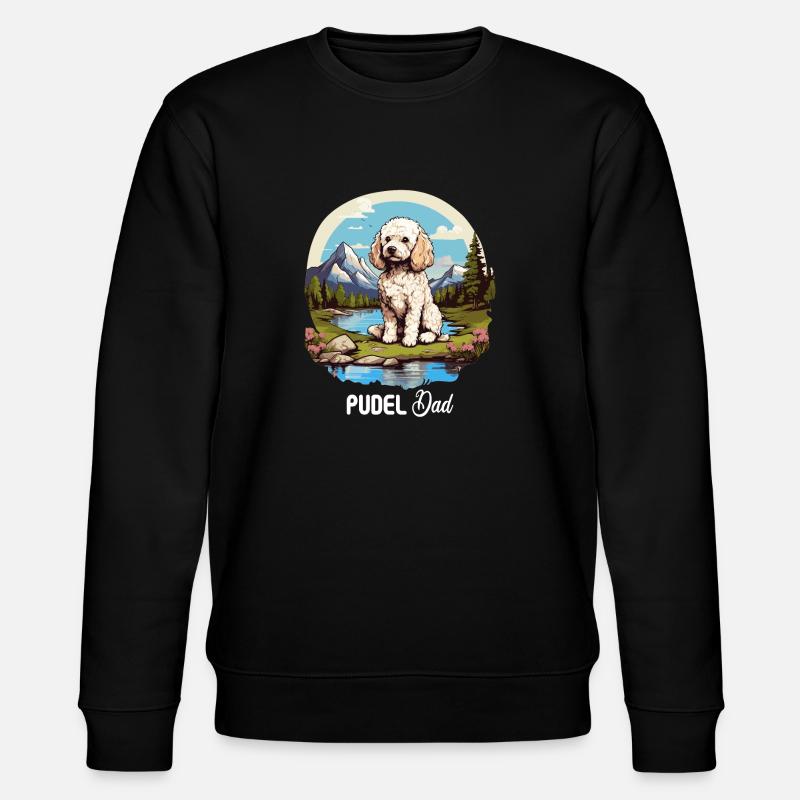 Caniche - Sweat bio CHANGER Stanley/Stella Unisexe - noir