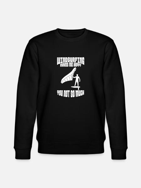 Windsurfing Kitesurfer Kitesurfing Windsurfer - Stanley/Stella Unisex Bio-Sweatshirt CHANGER - Schwarz