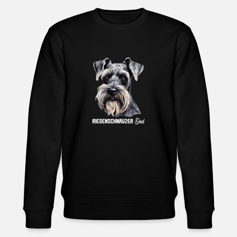 Riesenschnauzer - Stanley/Stella Unisex Bio-Sweatshirt CHANGER  - Schwarz