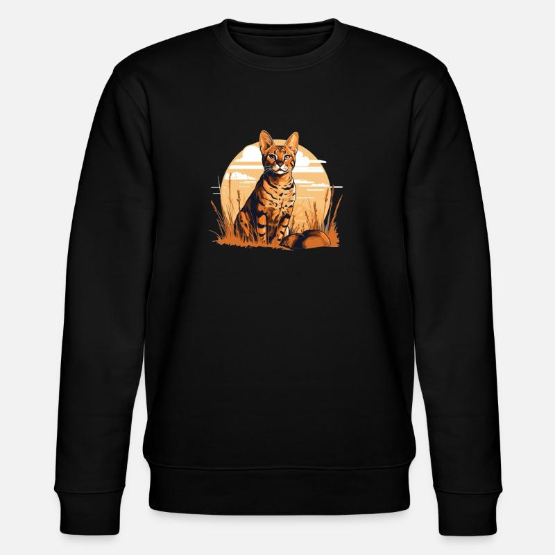 Savannah - Stanley/Stella Unisex Bio-Sweatshirt CHANGER  - Schwarz