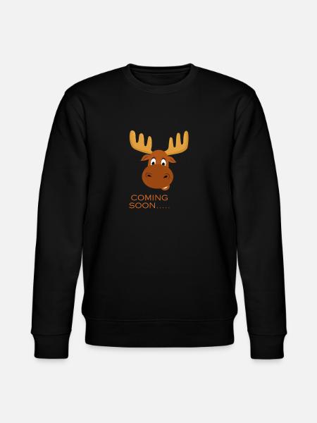 Coming SOOn Christmas - Stanley/Stella CHANGER Unisex Organic Sweatshirt - black