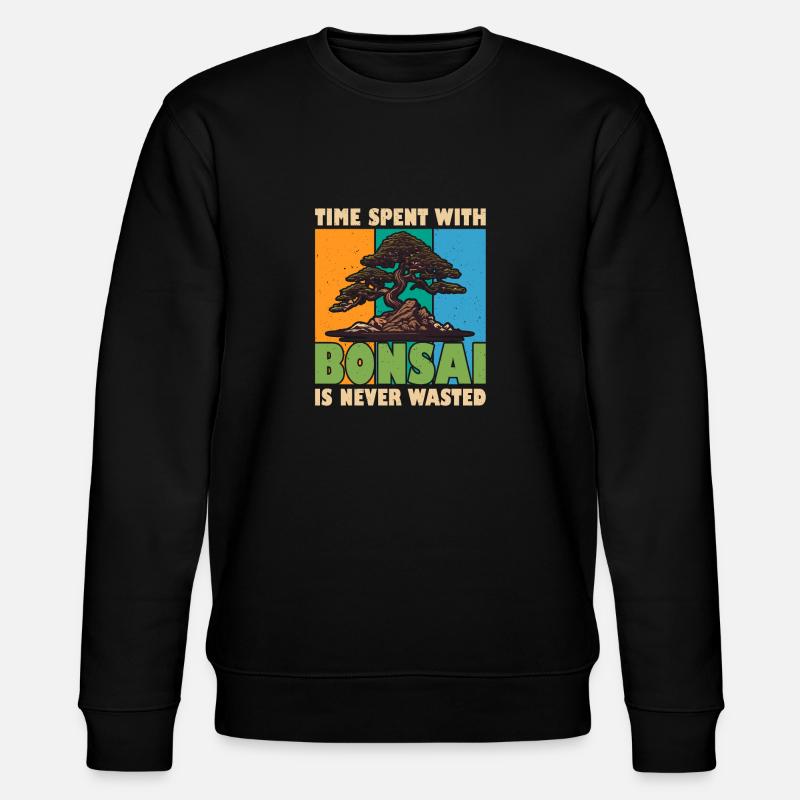 Bonsaï - Sweat bio CHANGER Stanley/Stella Unisexe - noir