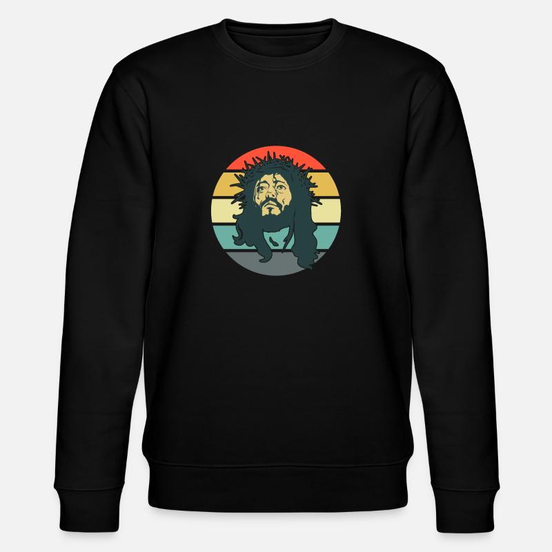Er kommt zurück - Stanley/Stella Unisex Bio-Sweatshirt CHANGER  - Schwarz