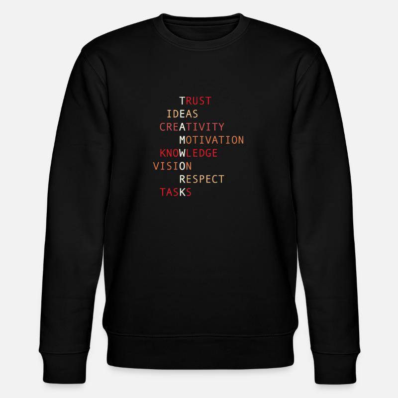 Travail d’Équipe - Sweat bio CHANGER Stanley/Stella Unisexe - noir