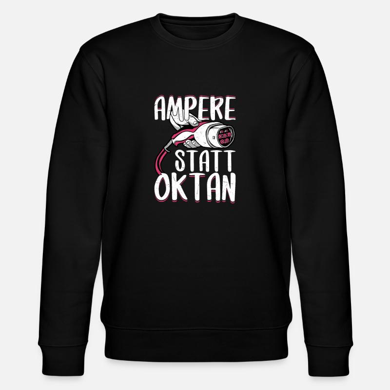 Ampere Statt Oktan - Stanley/Stella Unisex Bio-Sweatshirt CHANGER - Schwarz