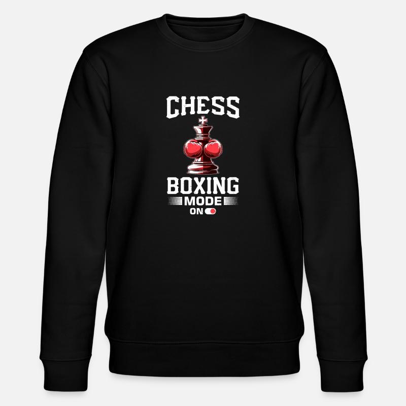 Chess Boxing - Stanley/Stella CHANGER Unisex Organic Sweatshirt - black