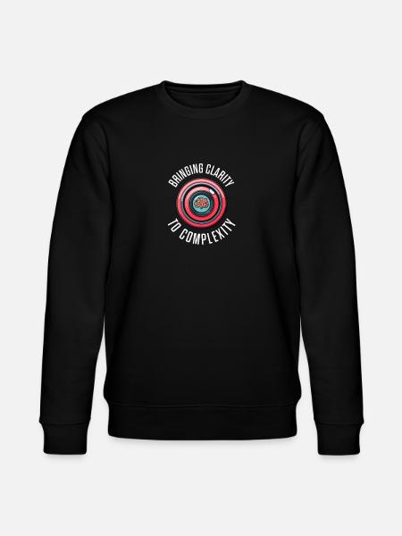 Psychologist Bringing Clarity To Complexity - Stanley/Stella CHANGER Unisex Organic Sweatshirt - black