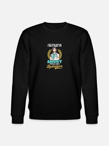 Radiolog Få betalt Skyd folk stråling - Stanley/Stella økologisk unisex-sweatshirt CHANGER - sort