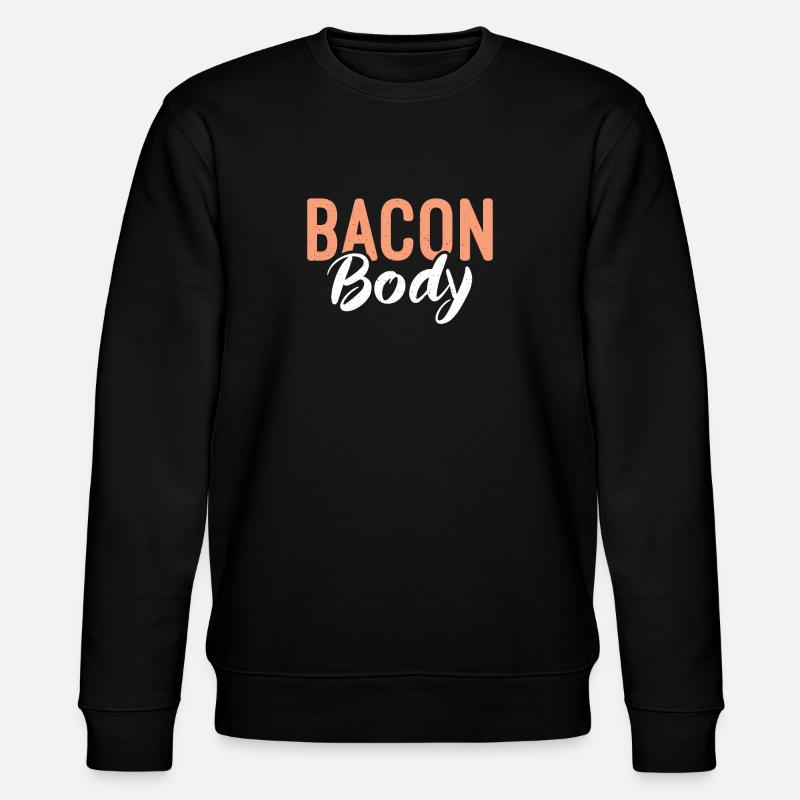 Cadeaux de bacon drôles - Sweat bio CHANGER Stanley/Stella Unisexe - noir