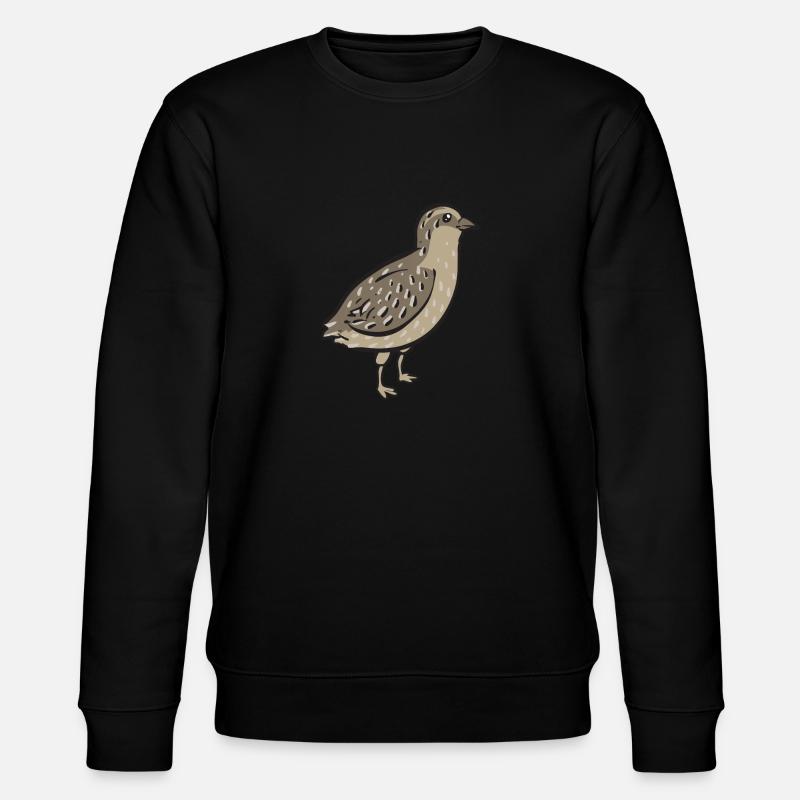Oiseau de caille - Sweat bio CHANGER Stanley/Stella Unisexe - noir